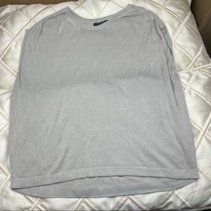 Banana Republic Gray Oversized Sweater Vest M